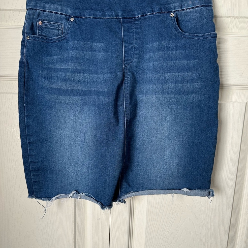 Blue Denim Skirt Rekucci Size 6